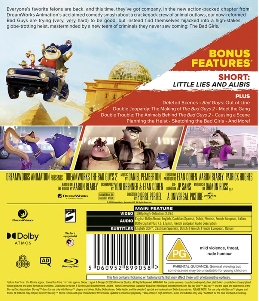 The Bad Guys 2 Blu-Ray