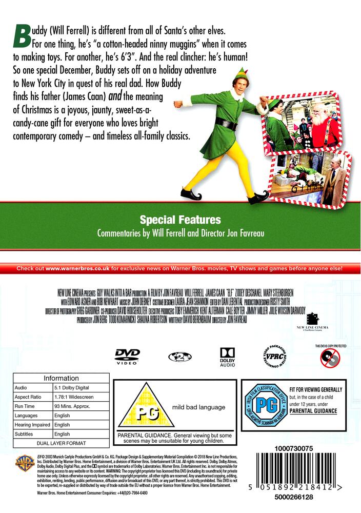 Elf DVD