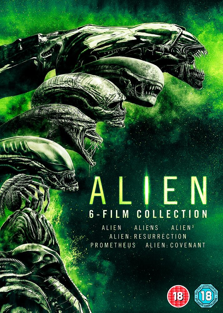 Alien - 6 Film Collection DVD