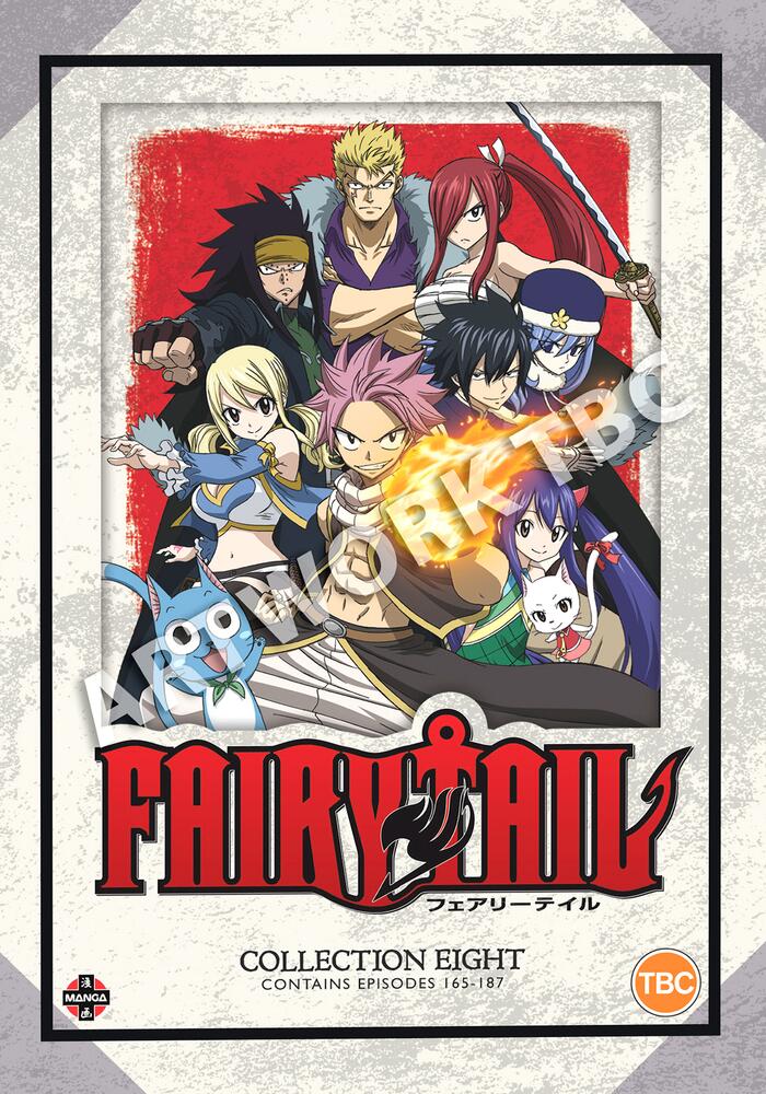 Fairy Tail Collection 8 – Episodes 165-187 DVD