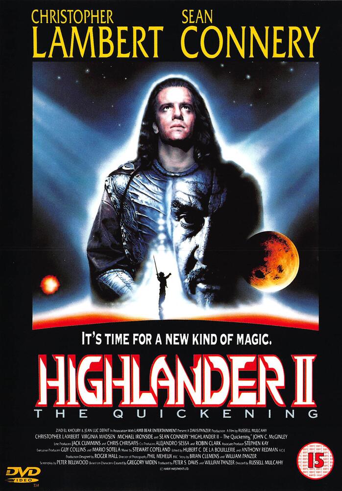 Highlander 2 - The Quickening DVD