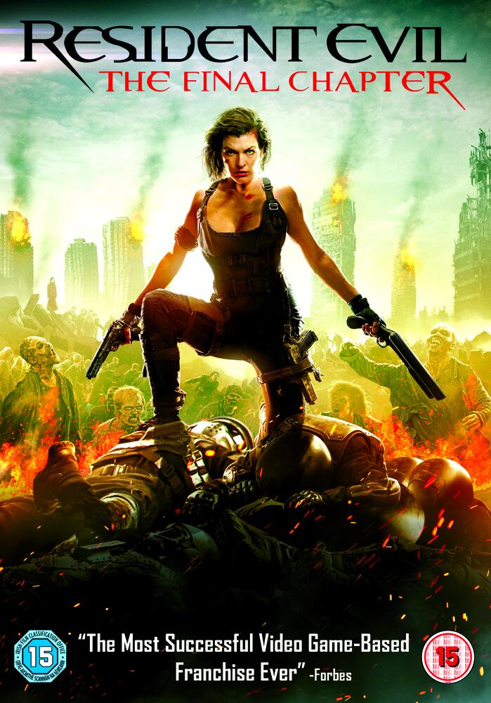 Resident Evil - The Final Chapter DVD