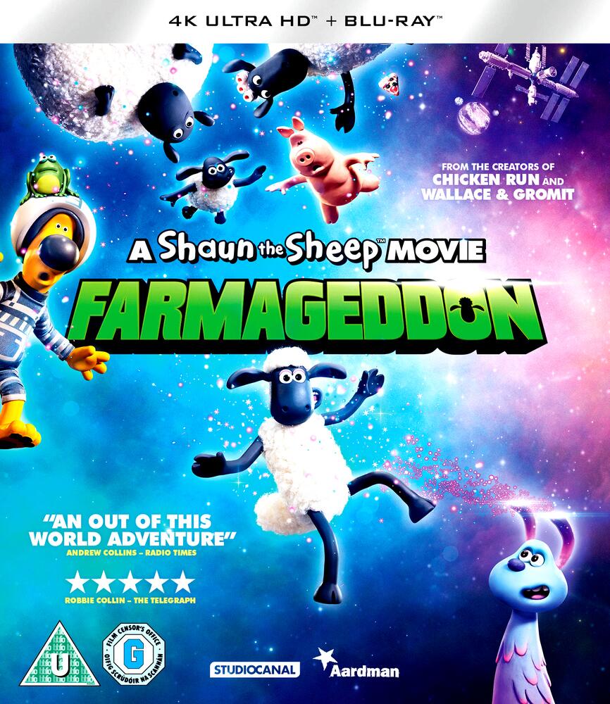 A Shaun The Sheep Movie - Farmageddon 4K Ultra HD + Blu-Ray