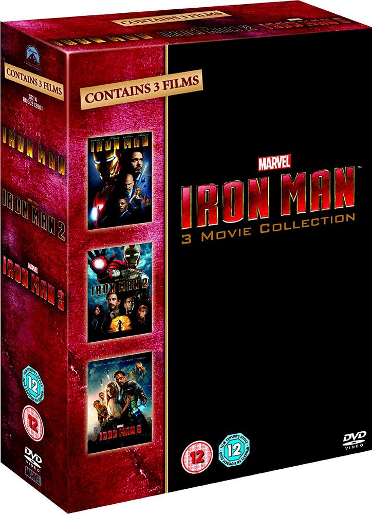 Iron Man Trilogy - Iron Man / Iron Man 2 / Iron Man 3 DVD