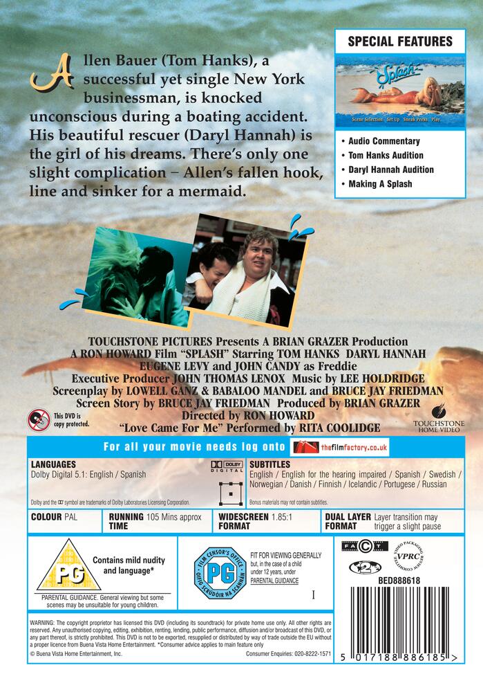 Splash DVD