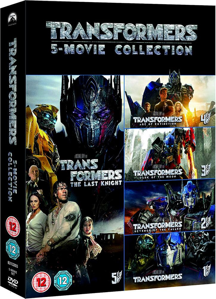 Transformers 1-5 Movie Collection (5 Films) DVD