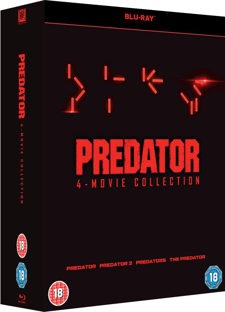 Predator 1 to 4 Blu-Ray