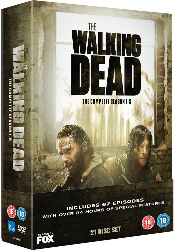 The Walking Dead Seasons 1 to 5 DVD