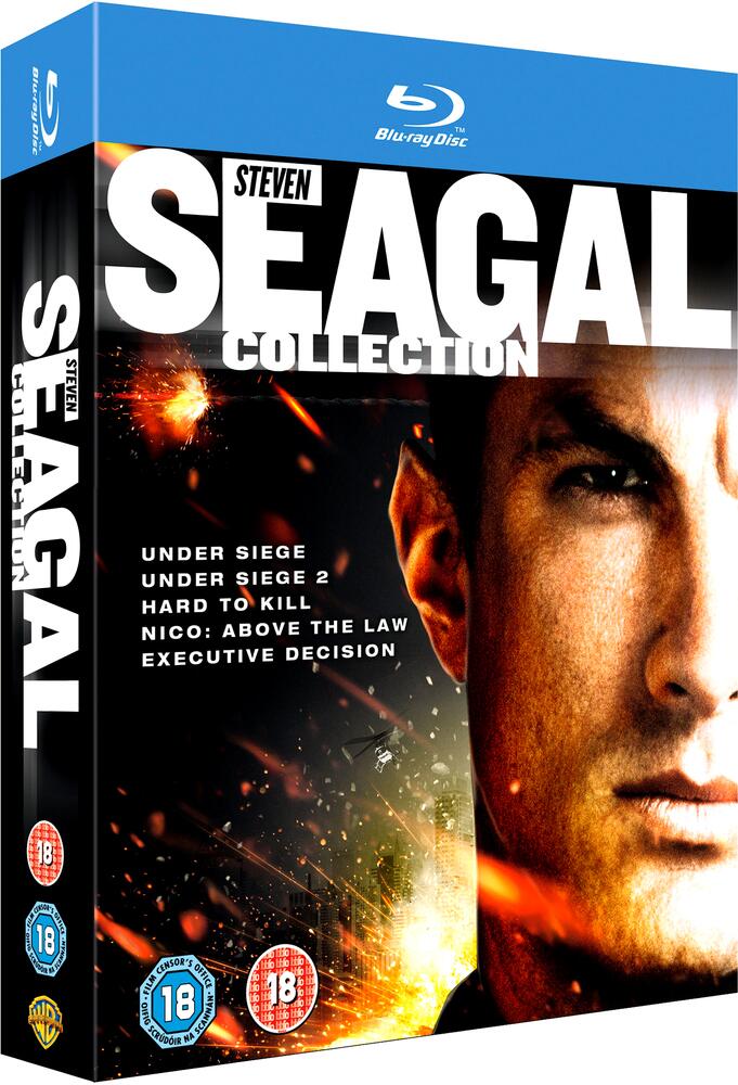 Under Siege / Under Siege 2 / Hard To Kill / Nico - Above The Law / Executive Decision Blu-Ray