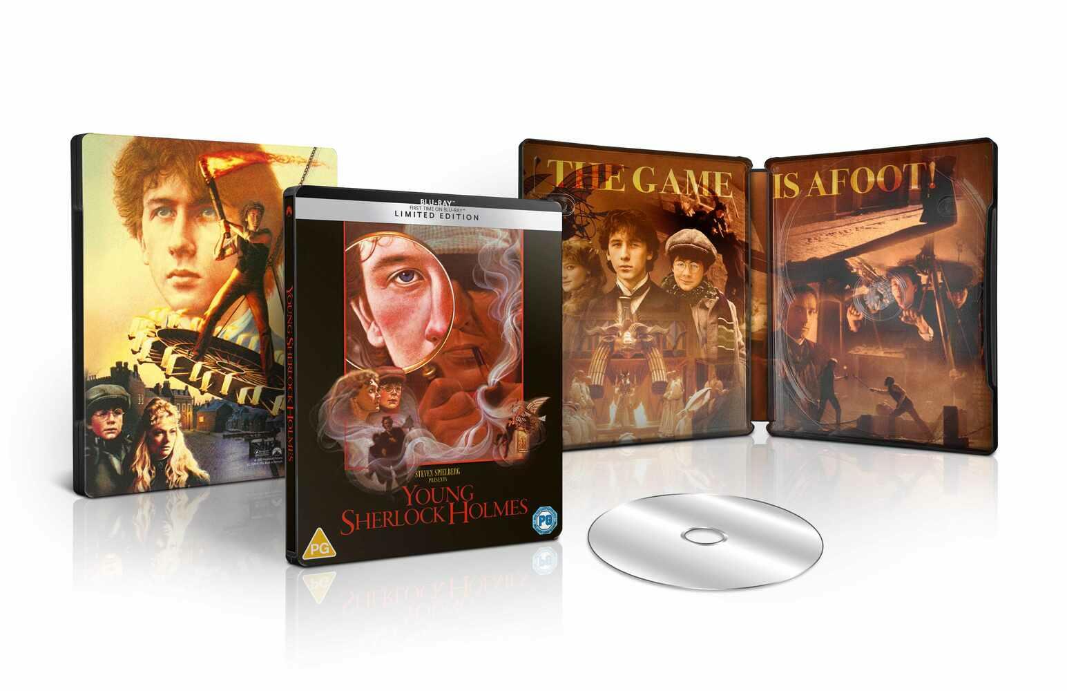 Young Sherlock Holmes Steelbook Limited Edition Blu-Ray