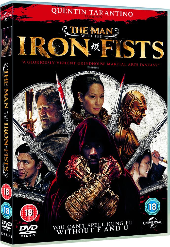 The Man With The Iron Fists DVD