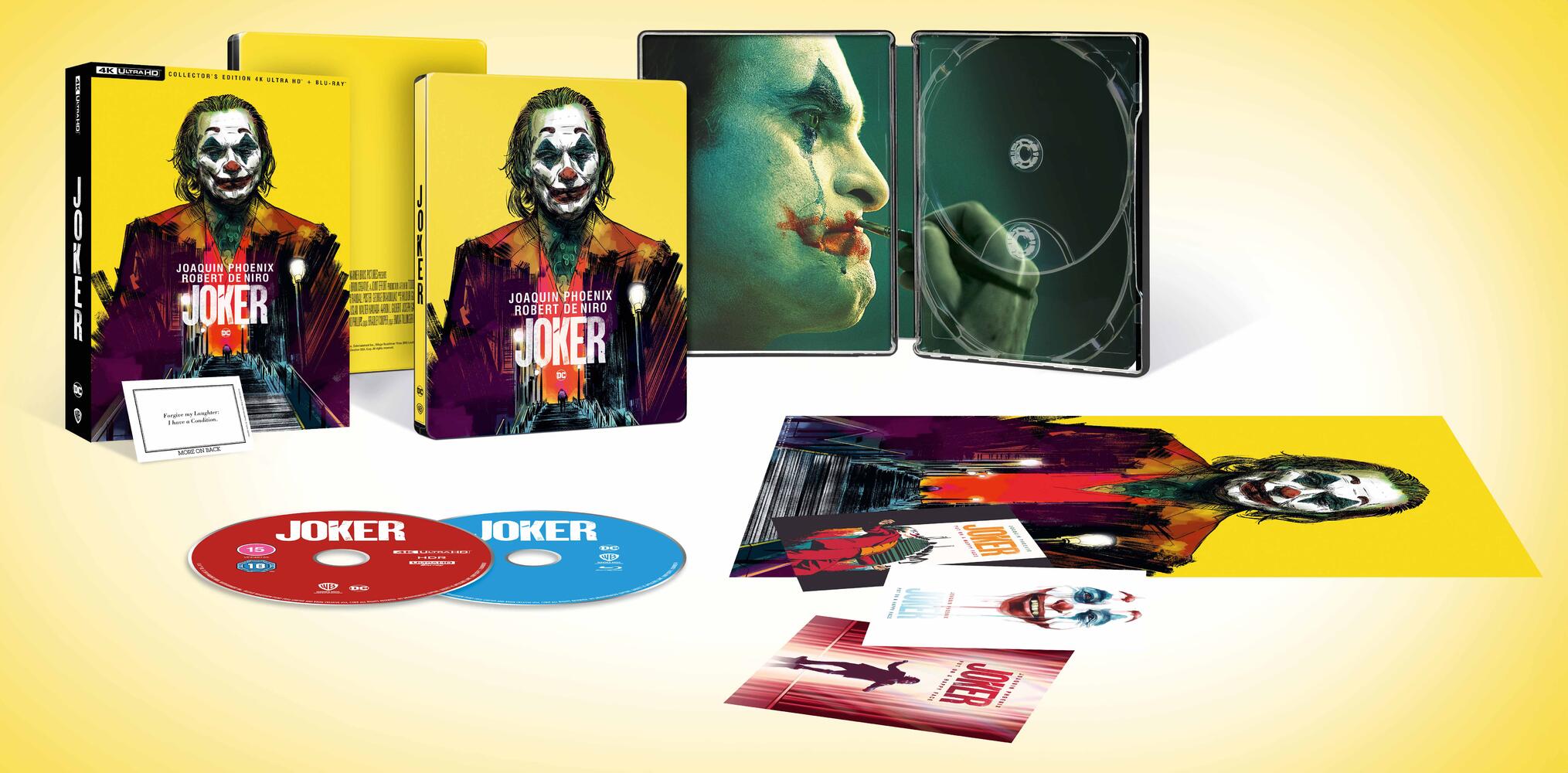 Joker Limited Ultimate Collectors Edition Steelbook 4K Ultra HD + Blu-Ray