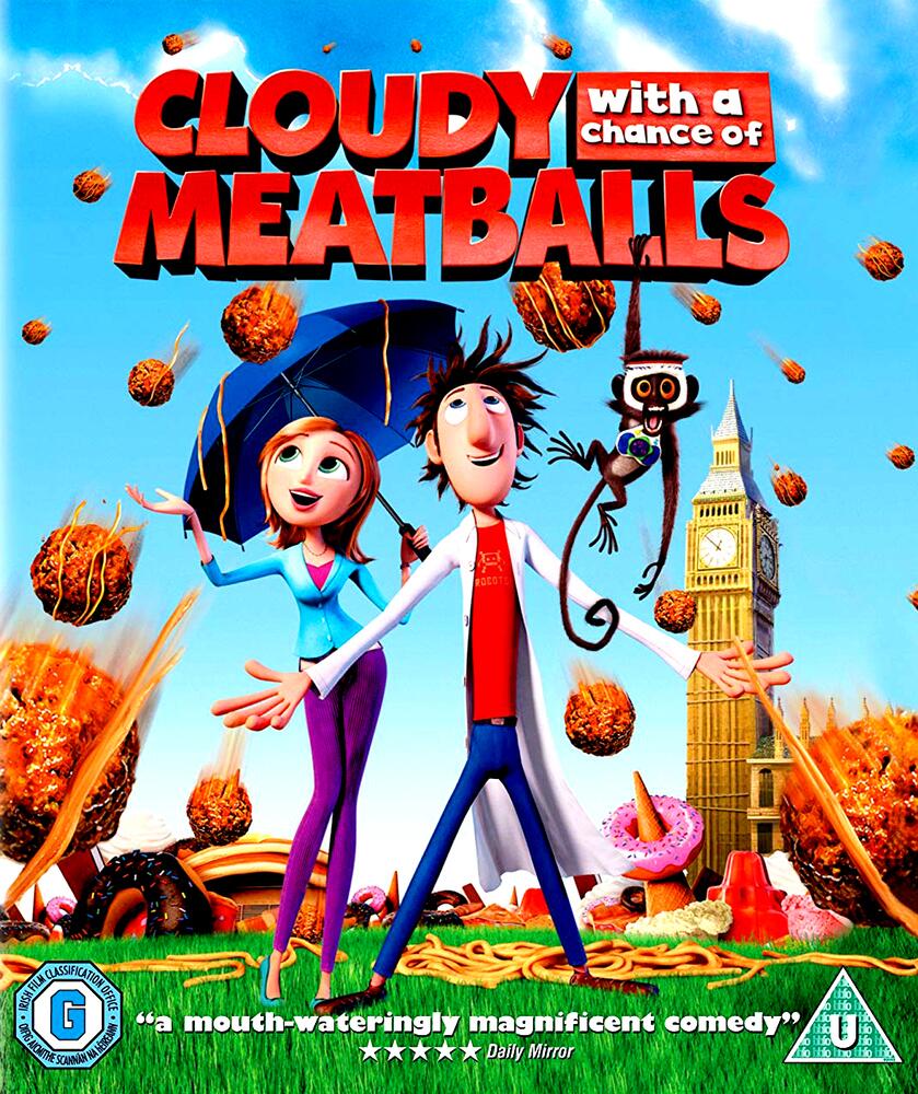 Cloudy With A Chance Of Meatballs Blu-Ray
