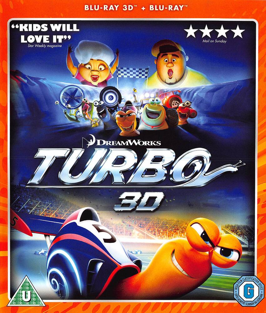 Turbo 2D /3D Blu-Ray