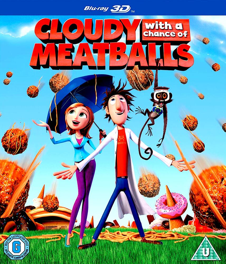 Cloudy With A Chance Of Meatballs 3D Blu-Ray