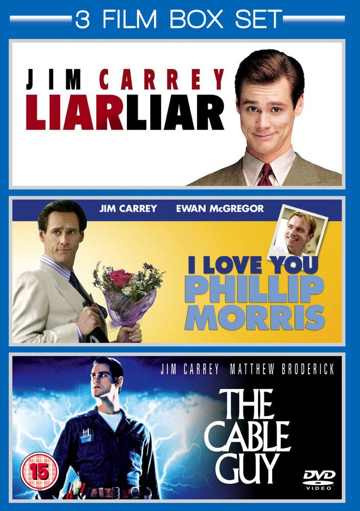 Jim Carrey - I Love You Phillip Morris / Liar Liar / Cable Guy DVD