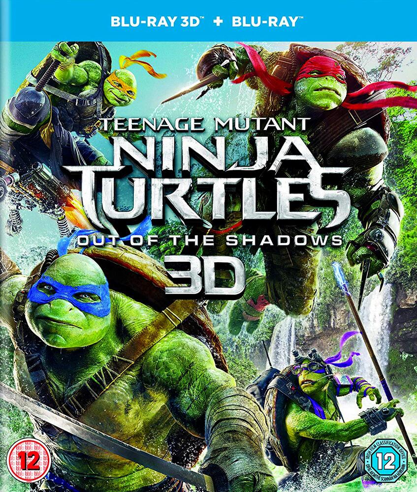TMNT - Teenage Mutant Ninja Turtles - Out Of The Shadows Blu-Ray