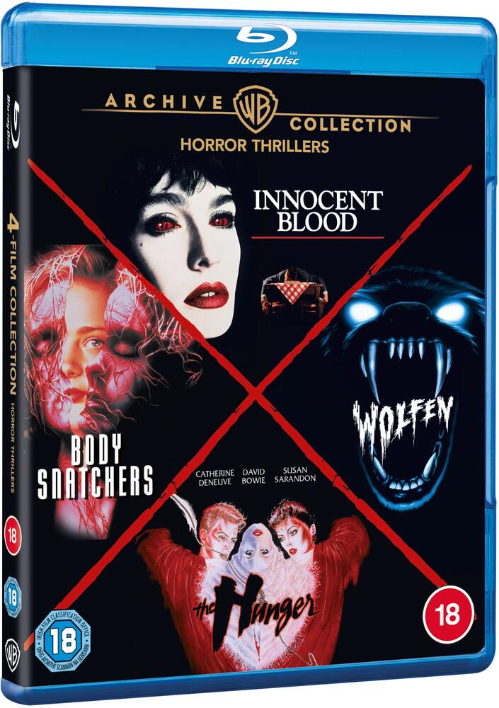 Wolfen / The Hunger / Innocent Blood / Body Snatchers Blu-Ray
