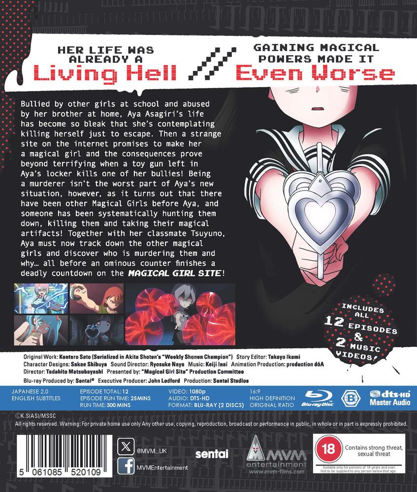 Magical Girls Site Season 1 Collection Blu-Ray