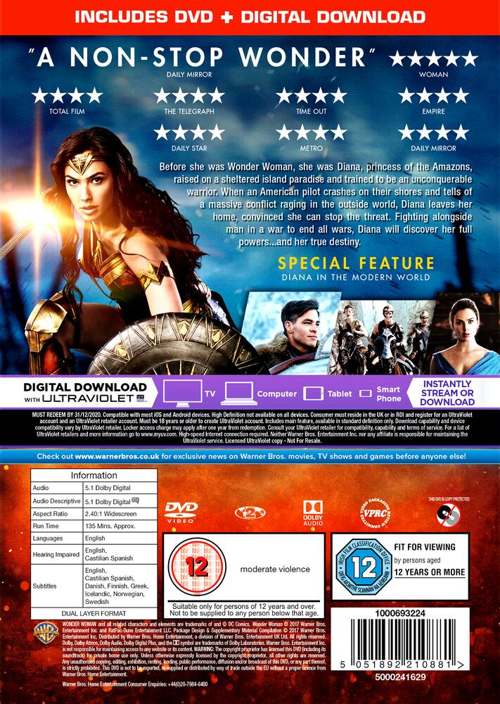 Wonder Woman DVD