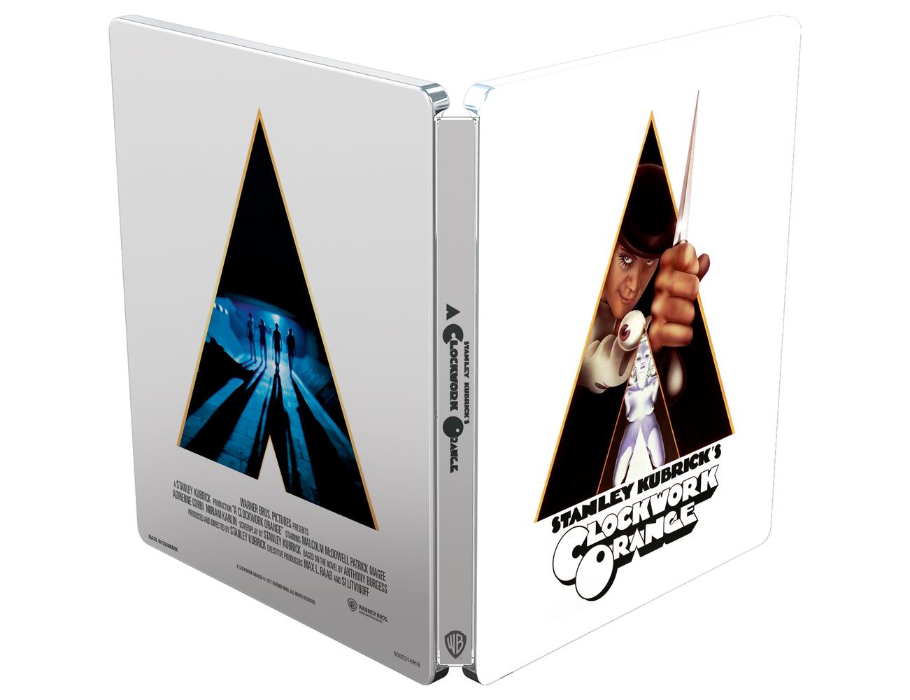 A Clockwork Orange Limited Edition Steelbook 4K Ultra HD + Blu-Ray