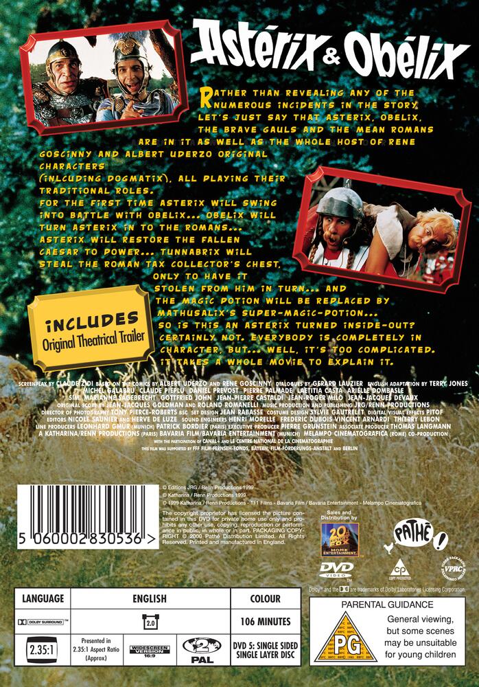 Asterix & Obelix - Take On Caesar DVD