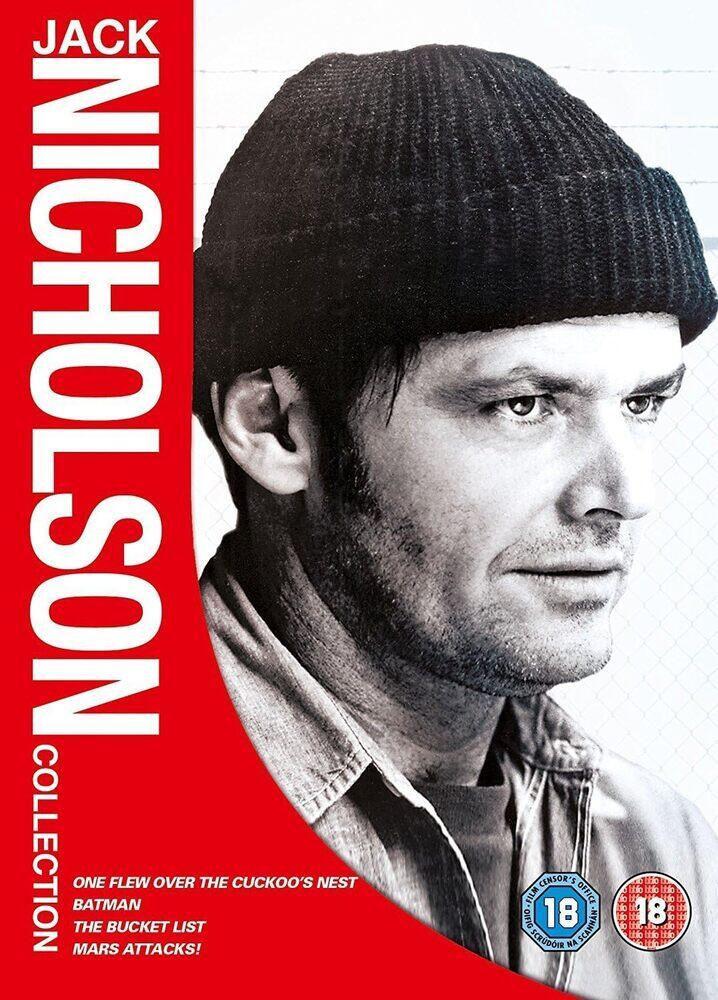 Jack Nicholson - One Flew Over The Cuckoos Nest / Batman / Bucket List / Mars Attacks DVD