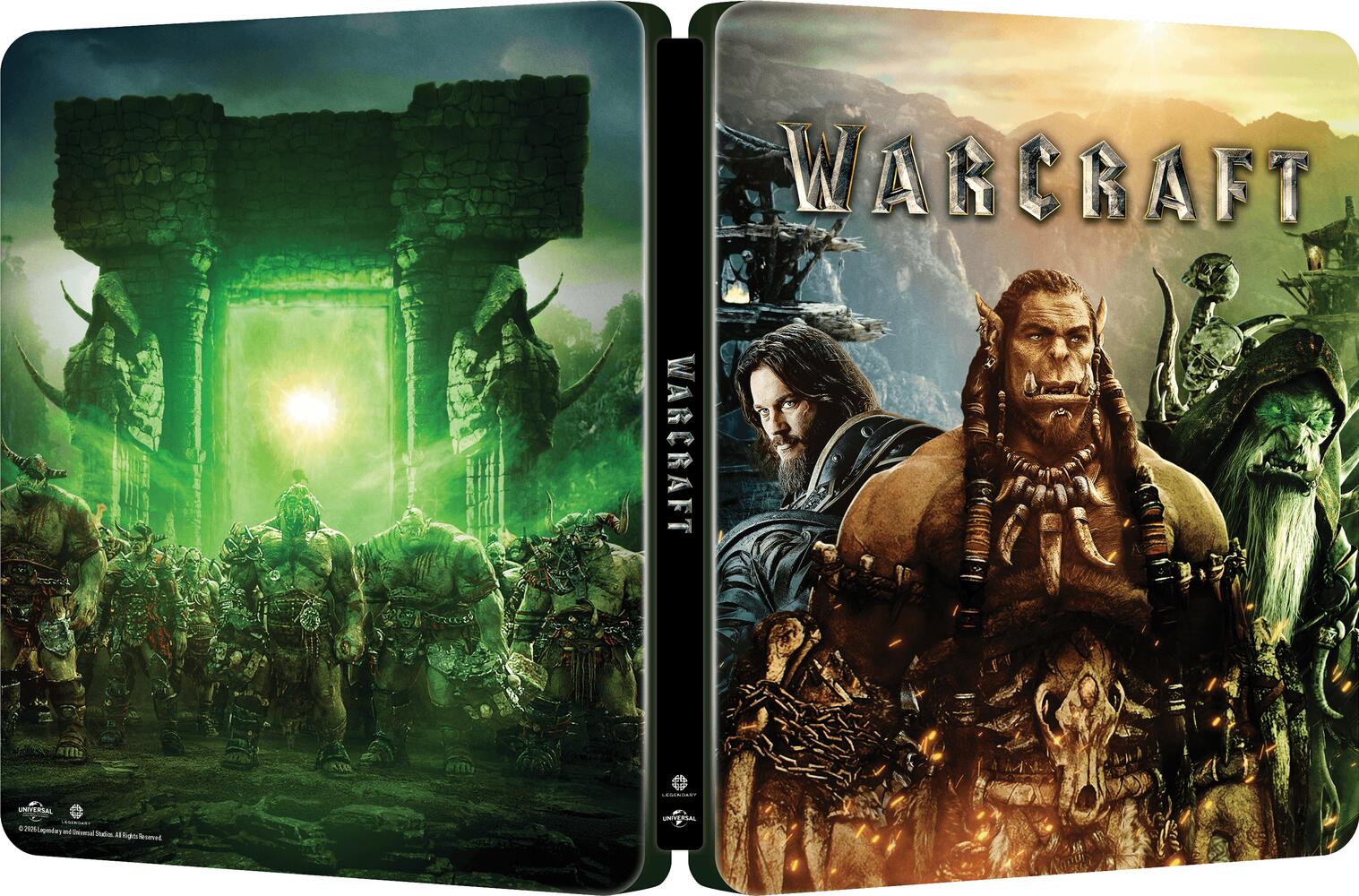 Warcraft Limited Edition Steelbook 4K Ultra HD + Blu-Ray