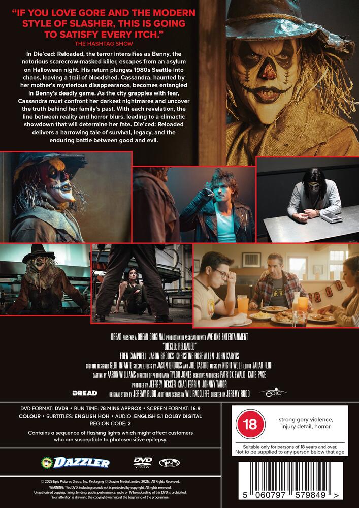 Die'ced Reloaded DVD