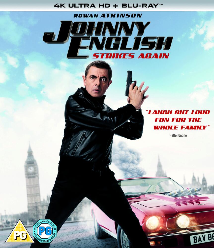 Johnny English Strikes Again 4K Ultra HD + Blu-Ray
