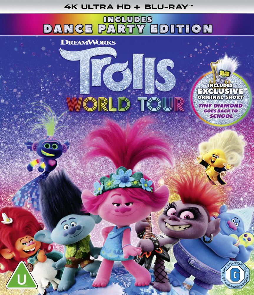 Trolls World Tour 4K Ultra HD + Blu-Ray