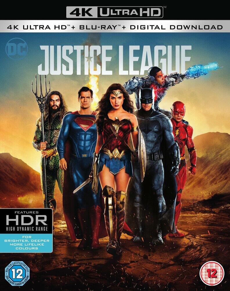 DC Justice League 4K Ultra HD + Blu-Ray + Digital