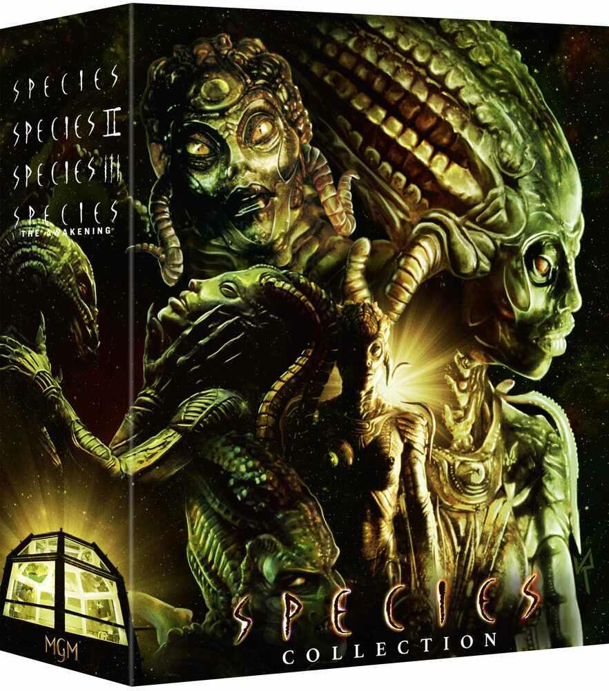Species Collection 1 to 4 Limited Deluxe Collector's Edition Blu-Ray