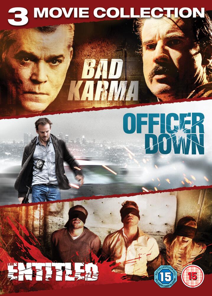 Bad Karma / The Entitled / Officer Down DVD