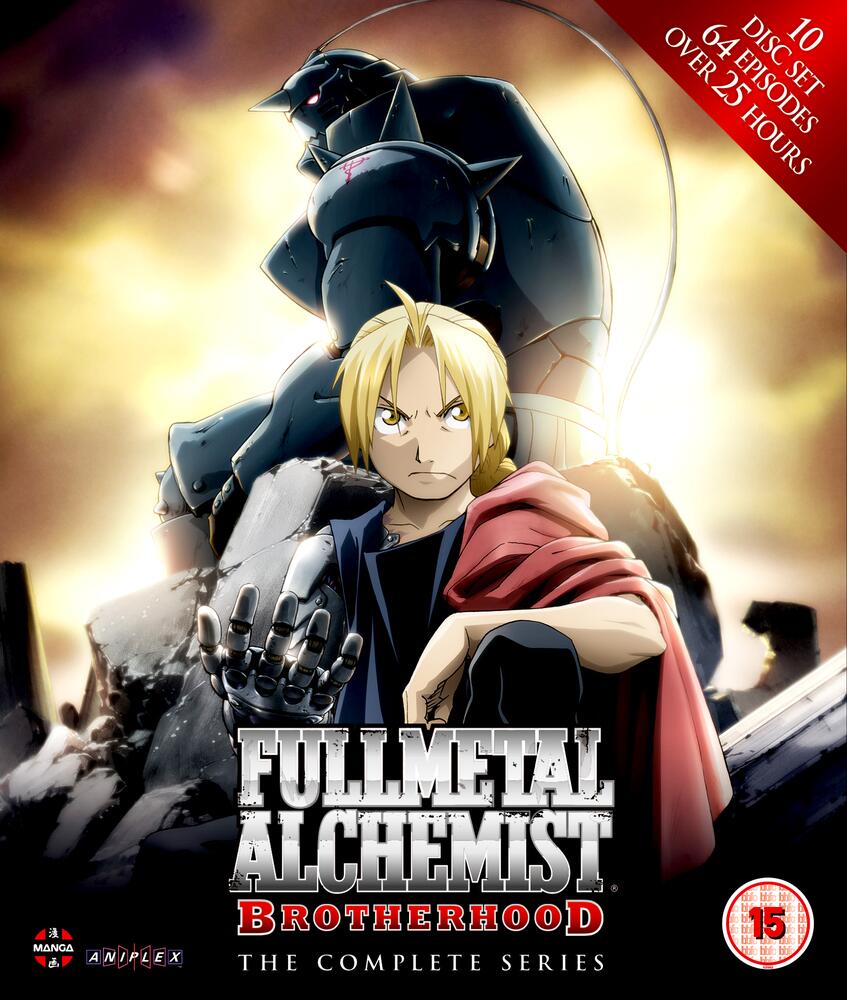 Fullmetal Alchemist - Brotherhood - The Complete Series Collection - Episodes 1-64 Blu-Ray