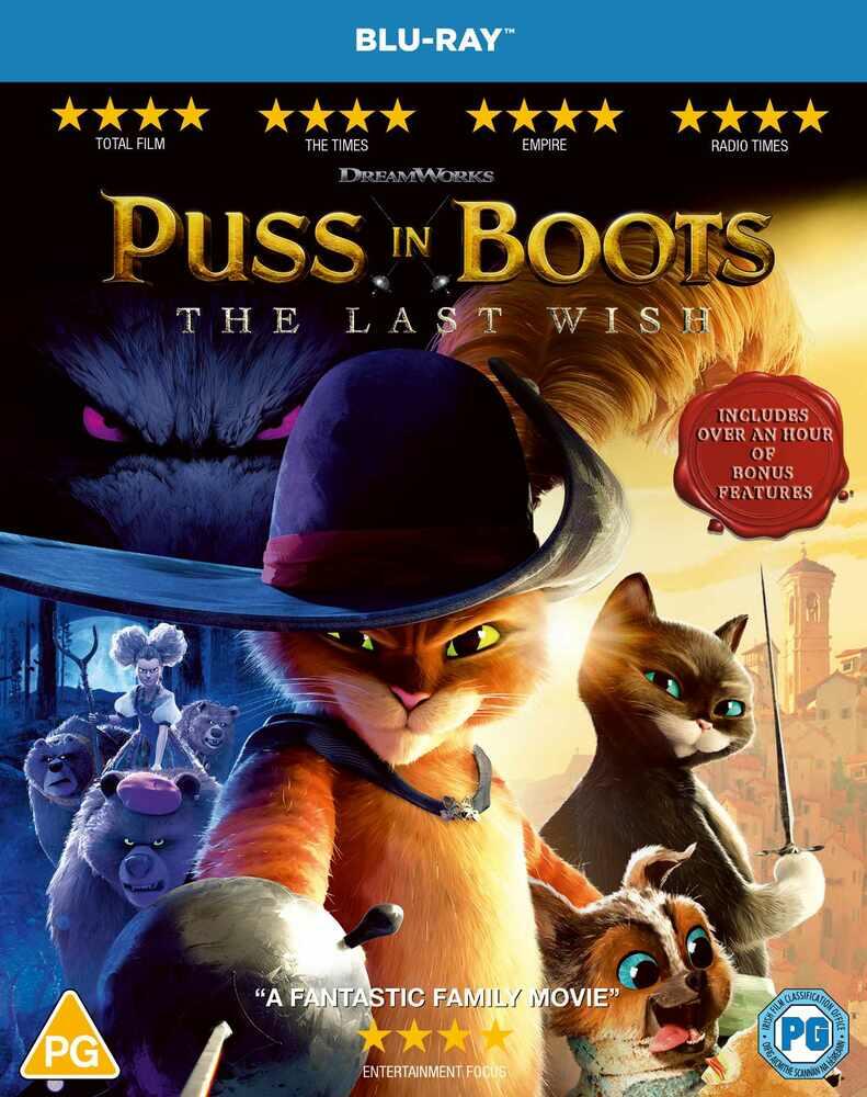 Puss In Boots The Last Wish Blu-Ray
