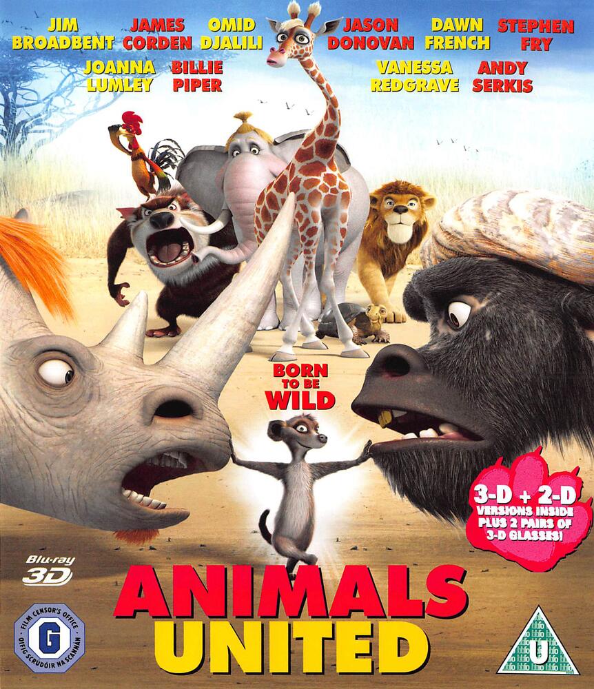 Animals United 3D+2D Blu-Ray