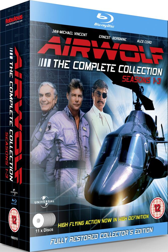 Airwolf Seasons 1 to 3 Blu-Ray
