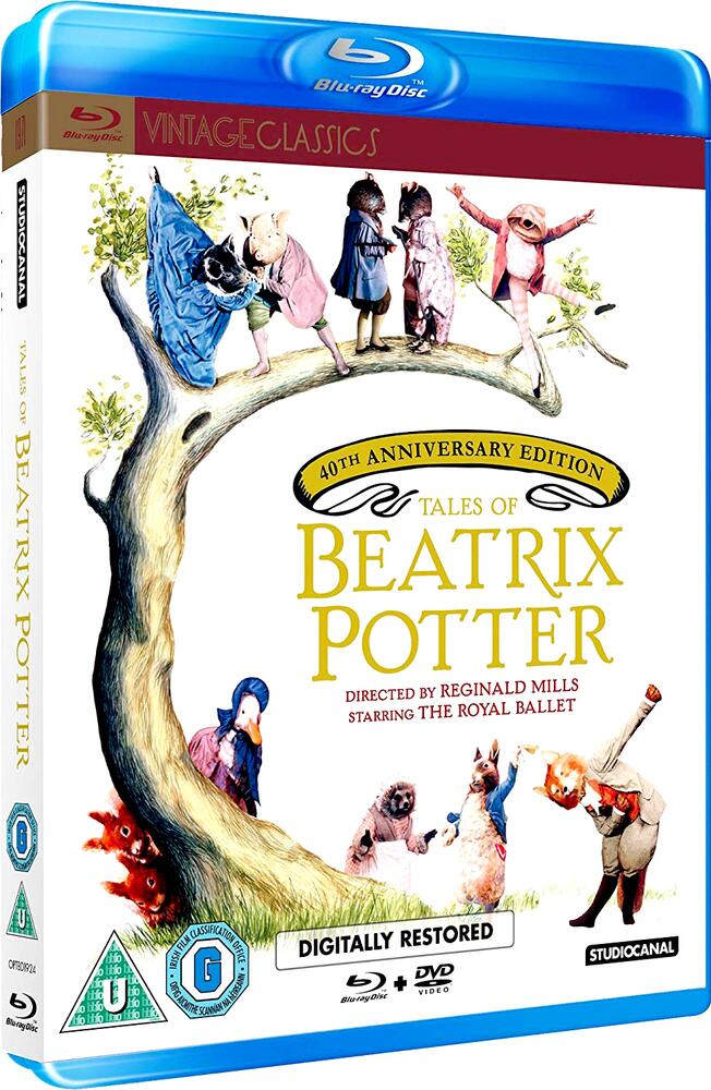 Tales Of Beatrix Potter - Anniversary Edition Blu-Ray + DVD