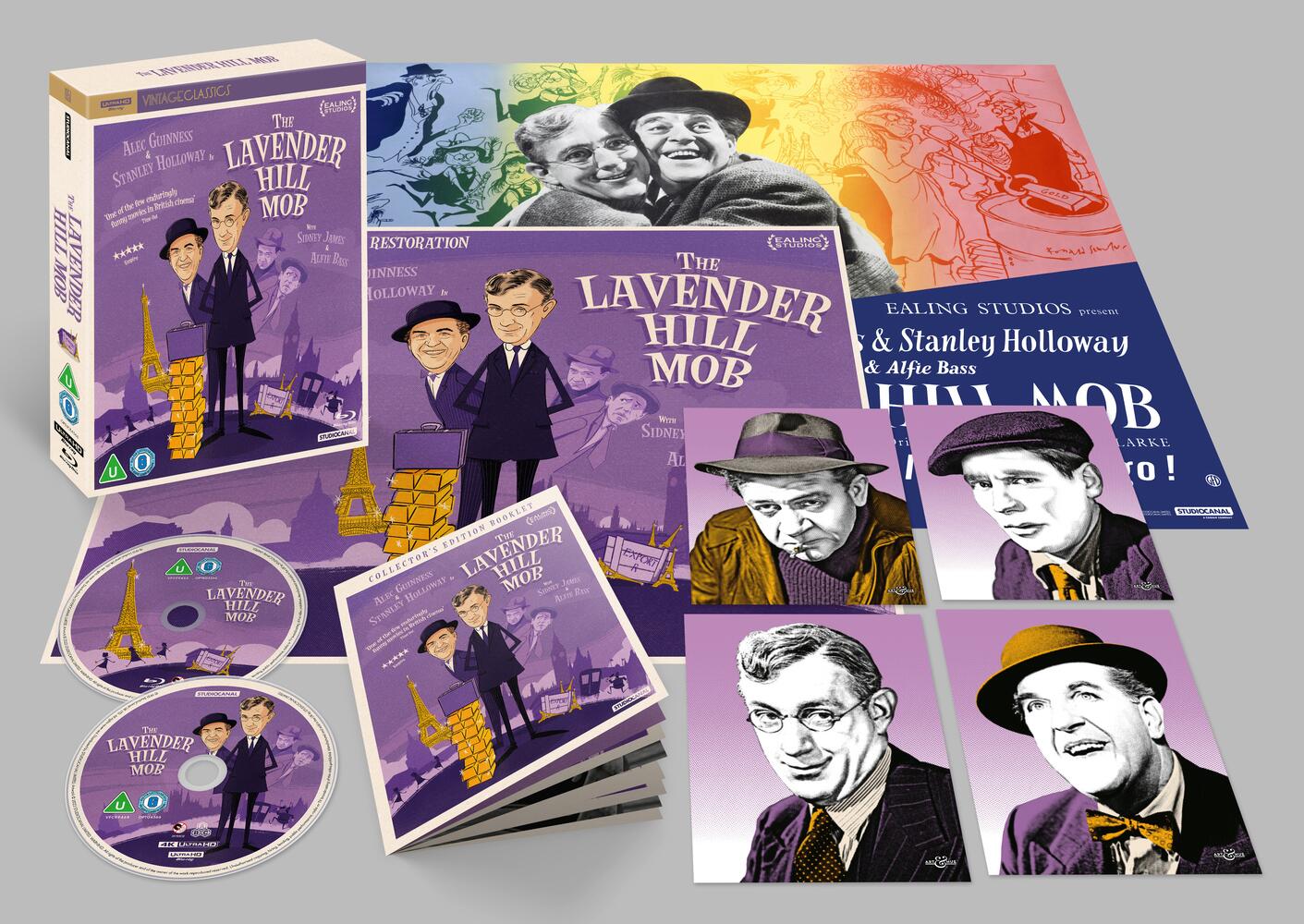 The Lavender Hill Mob Limited Collectors Edition 4K Ultra HD + Blu-Ray