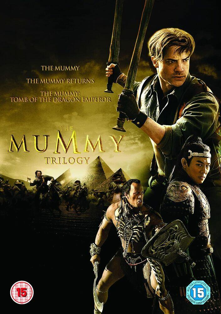 The Mummy Trilogy - The Mummy / Returns / Tomb Of The Dragon Emperor DVD