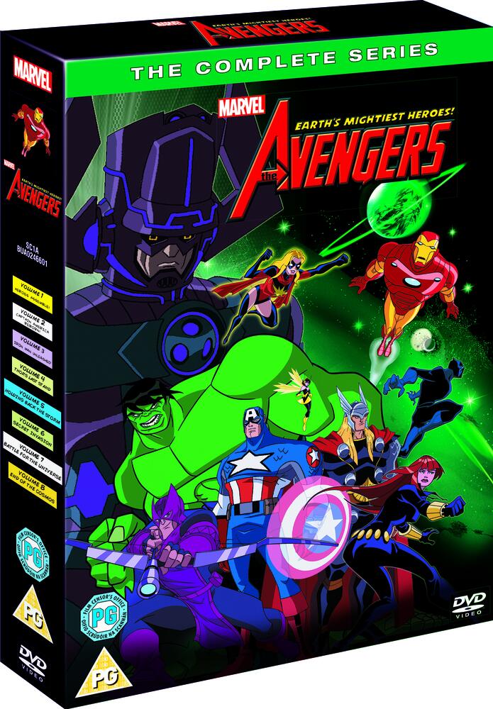 Avengers - Earths Mightiest Heroes - Volumes 1 to 8 DVD