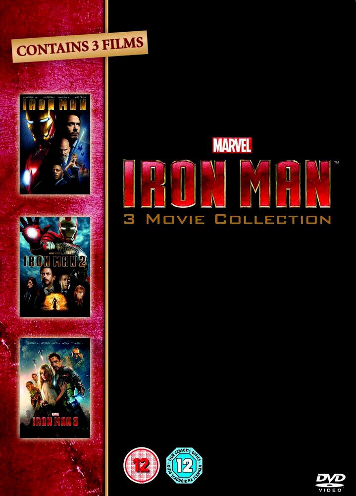 Iron Man Trilogy - Iron Man / Iron Man 2 / Iron Man 3 DVD