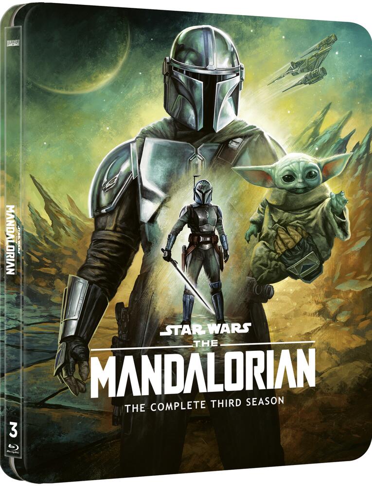 Mandalorian Season 3 Limited Edition Steelbook 4K Ultra HD + Blu-Ray