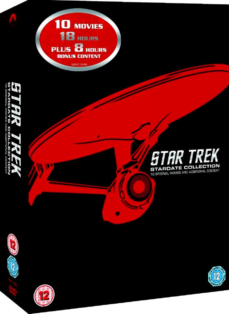 Star Trek 1 to 10 Movie Collection (10 Films) DVD
