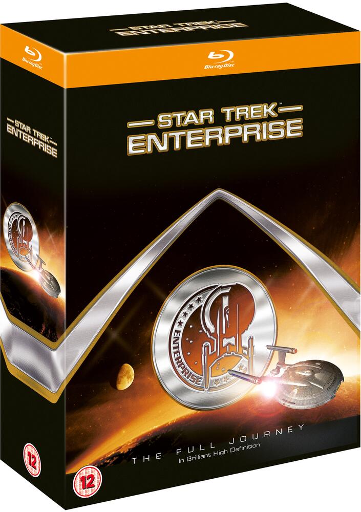 Star Trek - Enterprise Seasons 1 to 4 Complete Collection Blu-Ray