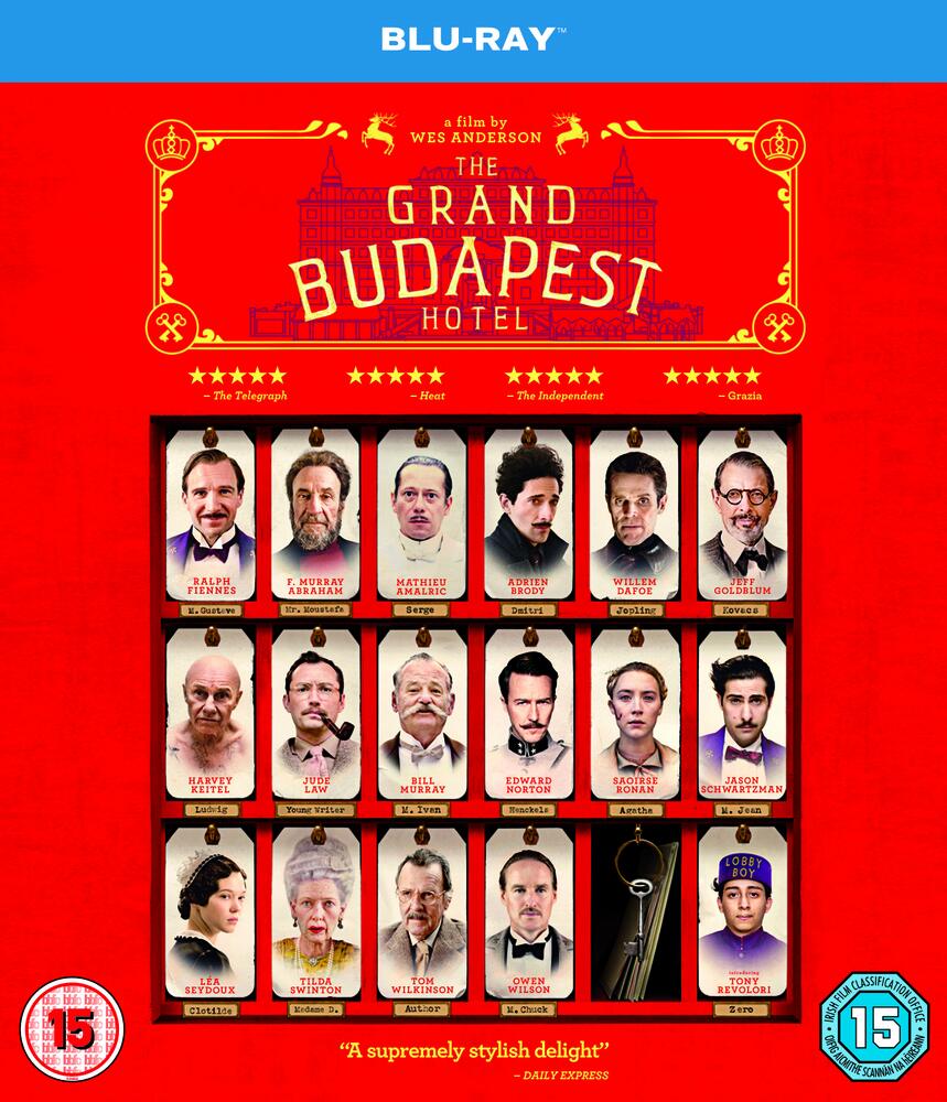 The Grand Budapest Hotel Blu-Ray