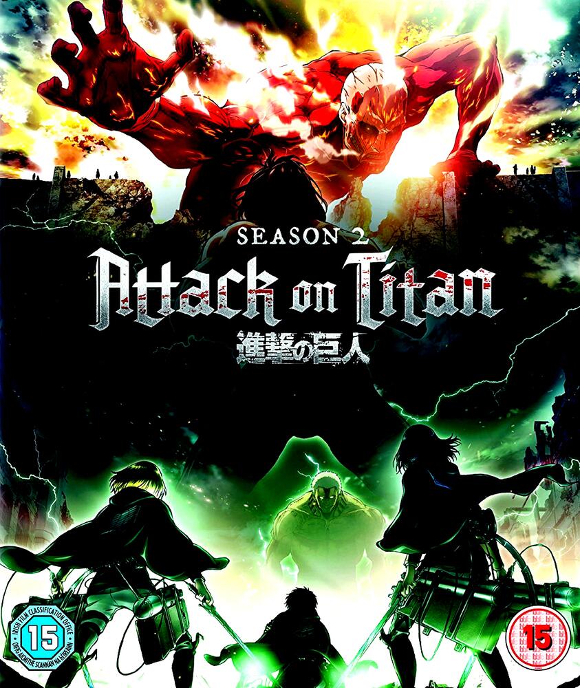 Attack On Titan Season 2 Blu-Ray