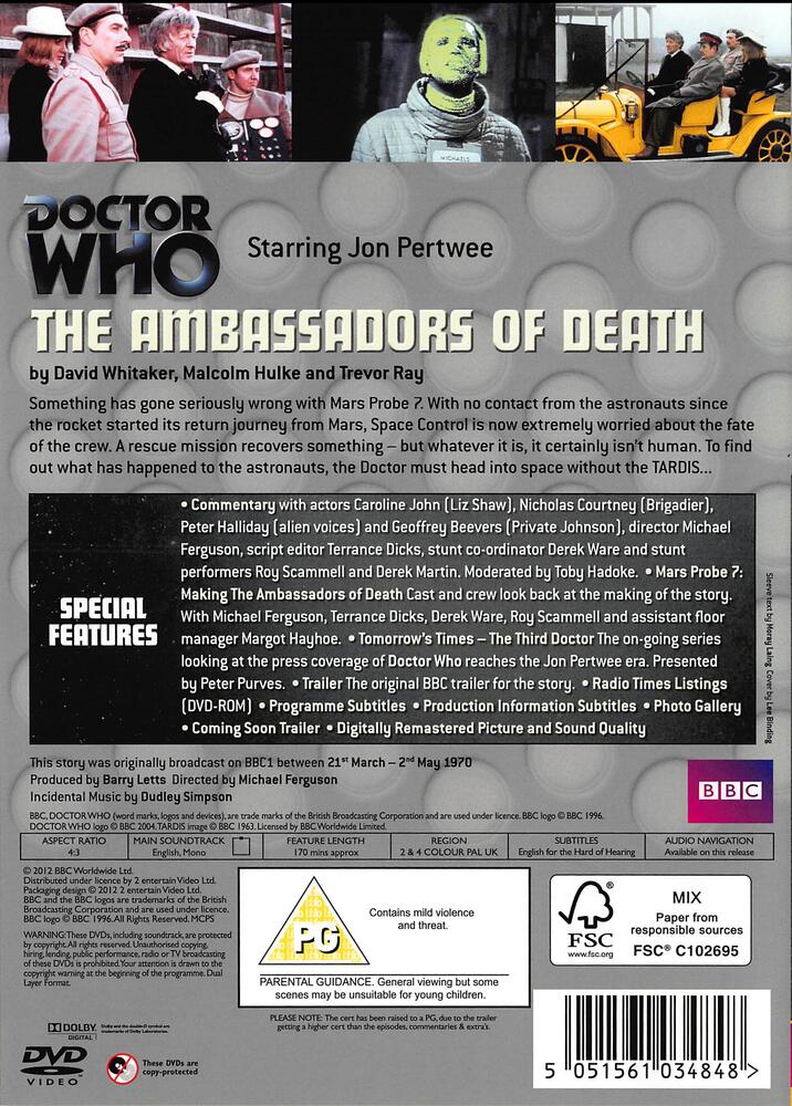 Doctor Who - The Ambassadors Of Death