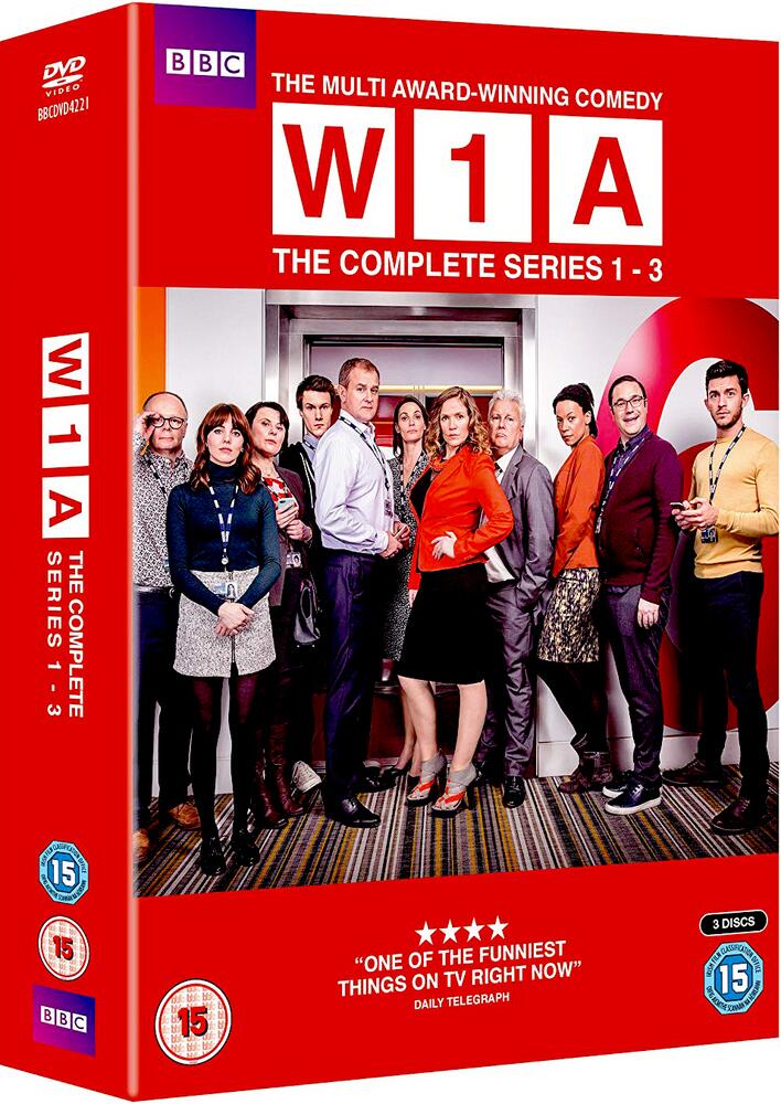 W1A Series 1 to 3 Complete Collection DVD
